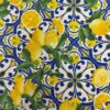 Blue lemon kitchen towels